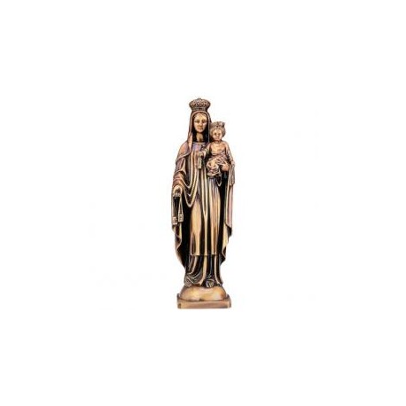 VIRGEN DEL CARMEN DE BRONCE