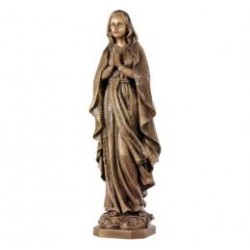 VIRGEN DE LOURDES DE BRONCE