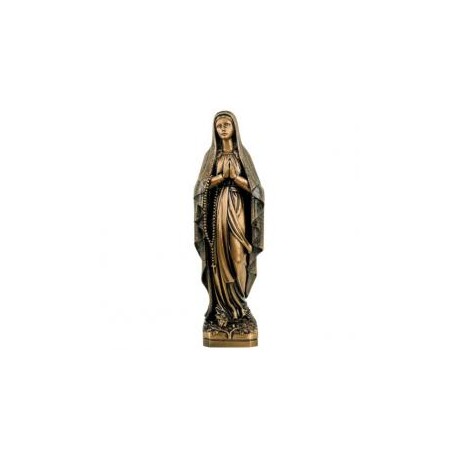 VIRGEN DE LOURDES DE BRONCE