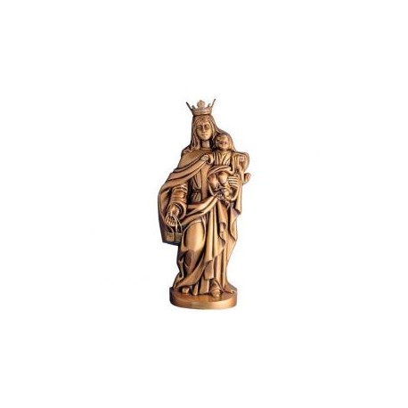 VIRGEN DEL CARMEN DE BRONCE