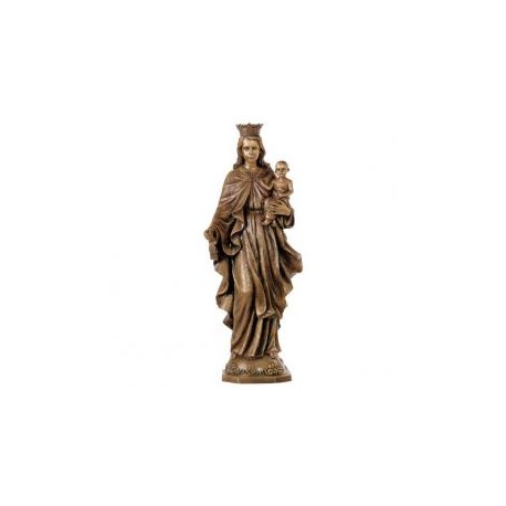 VIRGEN DEL CARMEN DE BRONCE