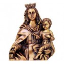 VIRGEN DEL CARMEN DE BRONCE