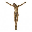 CRISTO DE BRONCE ACABADO EN BRONCE