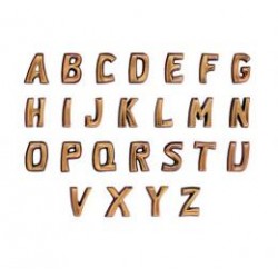 LETRAS DE BRONCE MODELO 'IBÉRICO'