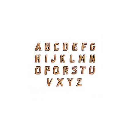 LETRAS DE BRONCE MODELO 'IBÉRICO'