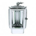 FAROL ACERO INOXIDABLE CON BASE