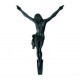 CRISTO DE BRONCE ACABADO NEGRO