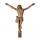 CRISTO DE BRONCE ACABADO NEGRO