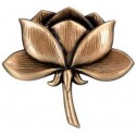 FLOR DE LOTO DE BRONCE