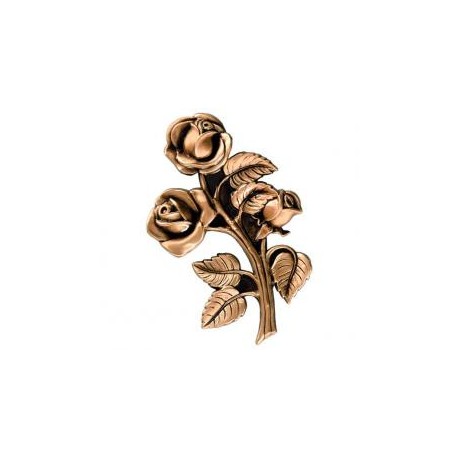 RAMO DE ROSAS DE BRONCE